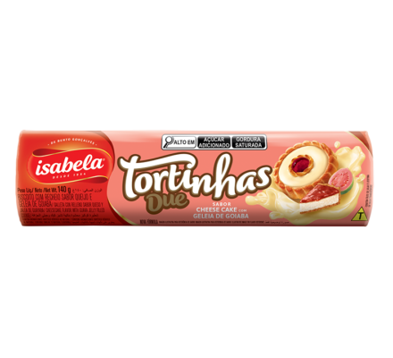 Tortinhas Due Cheese Cake e Goiaba Tortinhas Due Cheese Cake e Goiaba