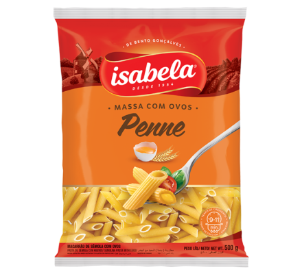 Penne com Ovos Penne com Ovos