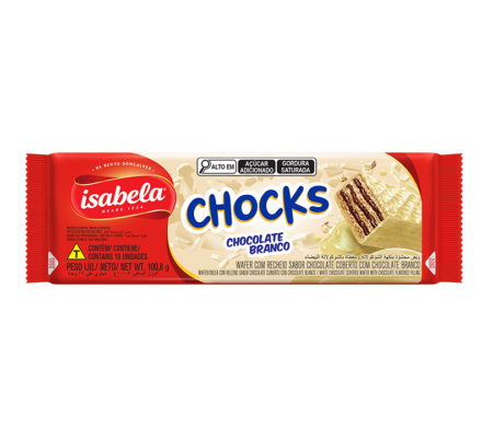 Chocks Chocolate Branco Chocks Chocolate Branco
