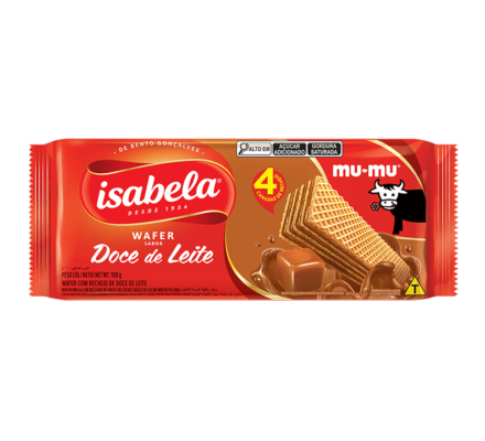 Wafer Doce de Leite