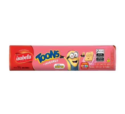Toons Quadrado Morango Toons Quadrado Morango