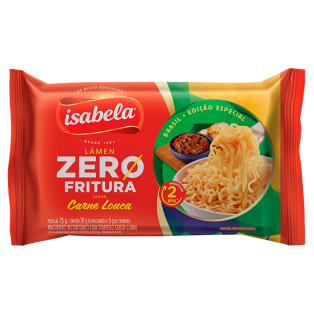 Lámen Zero Fritura – sabor Carne Louca