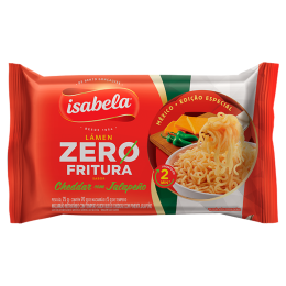 Lámen Zero Fritura – sabor Cheddar com Jalapeño