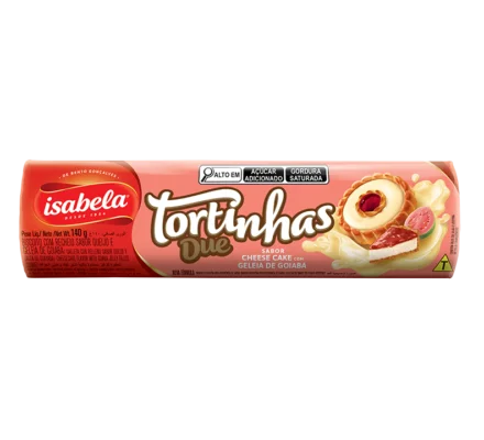 Tortinhas Due Cheese Cake e Goiaba Tortinhas Due Cheese Cake e Goiaba