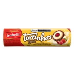 Tortinhas Due Chocolate Branco e Geleia de Frutas Vermelhas