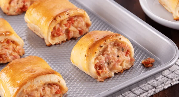 Enroladinho de Presunto e Queijo Isabela