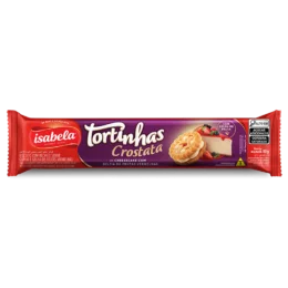 Tortinhas Crostata Cheesecake e Geleia de Frutas Vermelhas