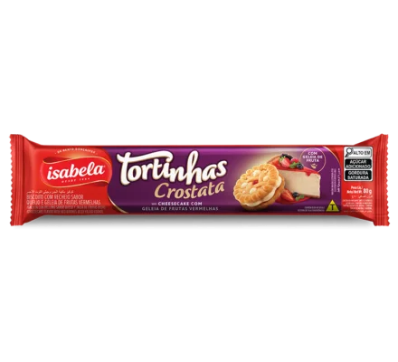 Tortinhas Crostata Cheesecake e Geleia de Frutas Vermelhas Tortinhas Crostata Cheesecake e Geleia de Frutas Vermelhas