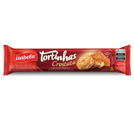 Tortinhas Crostata Maçã com Canela