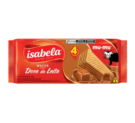 Wafer Doce de Leite