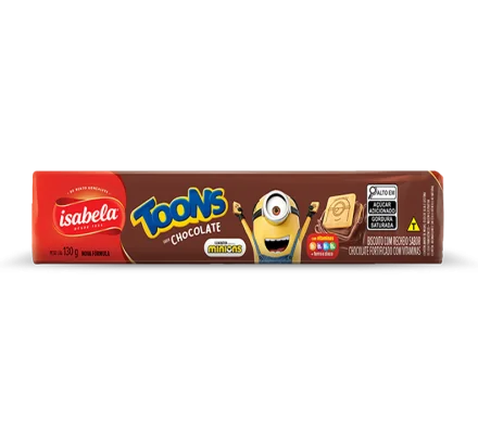 Toons Quadrado Chocolate