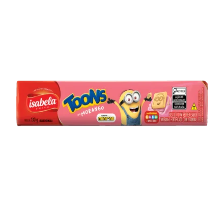 Toons Quadrado Morango Toons Quadrado Morango