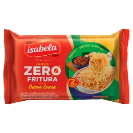 Lámen Zero Fritura – sabor Carne Louca