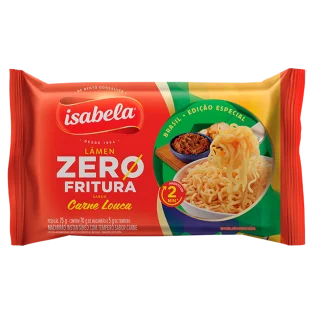 Lámen Zero Fritura – sabor Carne Louca