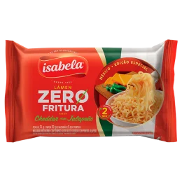 Lámen Zero Fritura – sabor Cheddar com Jalapeño